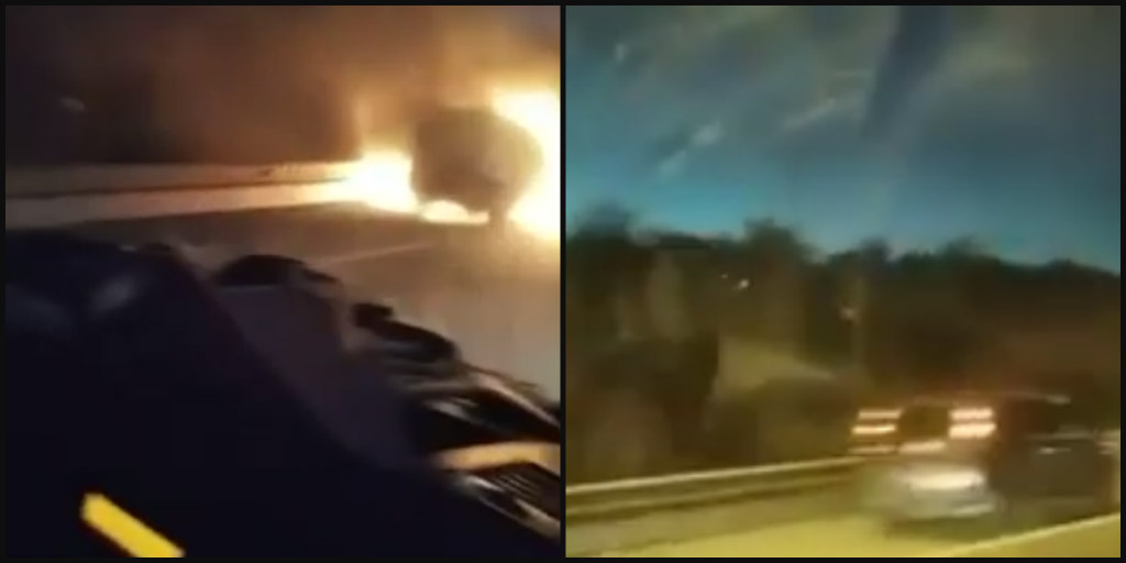 Φωτιά σε όχημα στον αυτοκινητόδρομο Λευκωσίας-Λάρνακας - Στο σημείο Πυροσβεστική -BINTEO